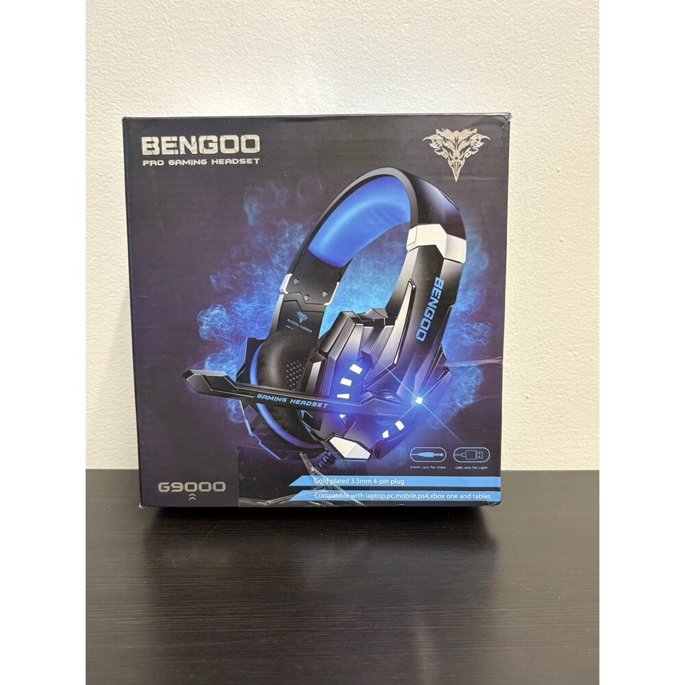 Bengoo Pro Gaming Headset G9000 Headphones For PS4 Xbox One Laptop PC Tablet
